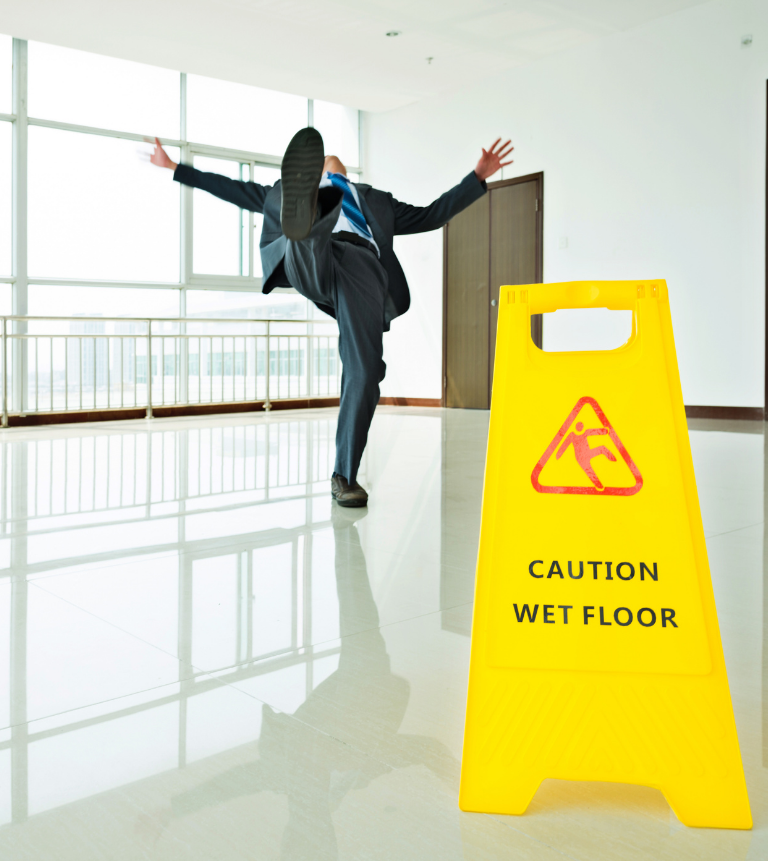 slip & fall scene evaluation reports